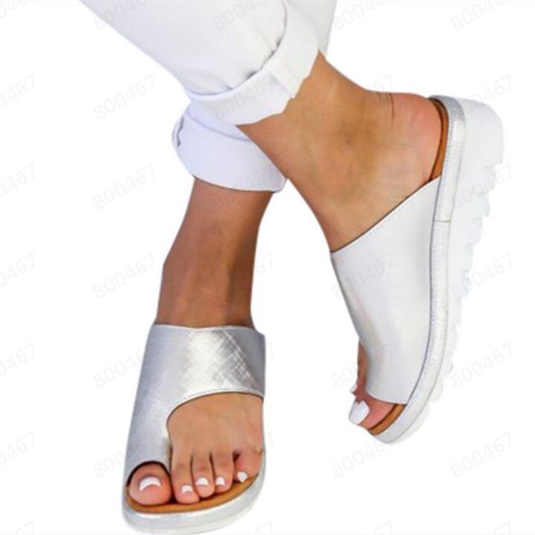 In Stock plus Size 2020 for Spring and Summer Wish AliExpress New European and American Foreign Trade Light Bottom plus Size Women's Sandals