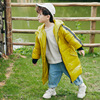 2019 Autumn and winter new pattern children Down Jackets wholesale Mid length version Large Children's clothing Down Jackets girl children coat