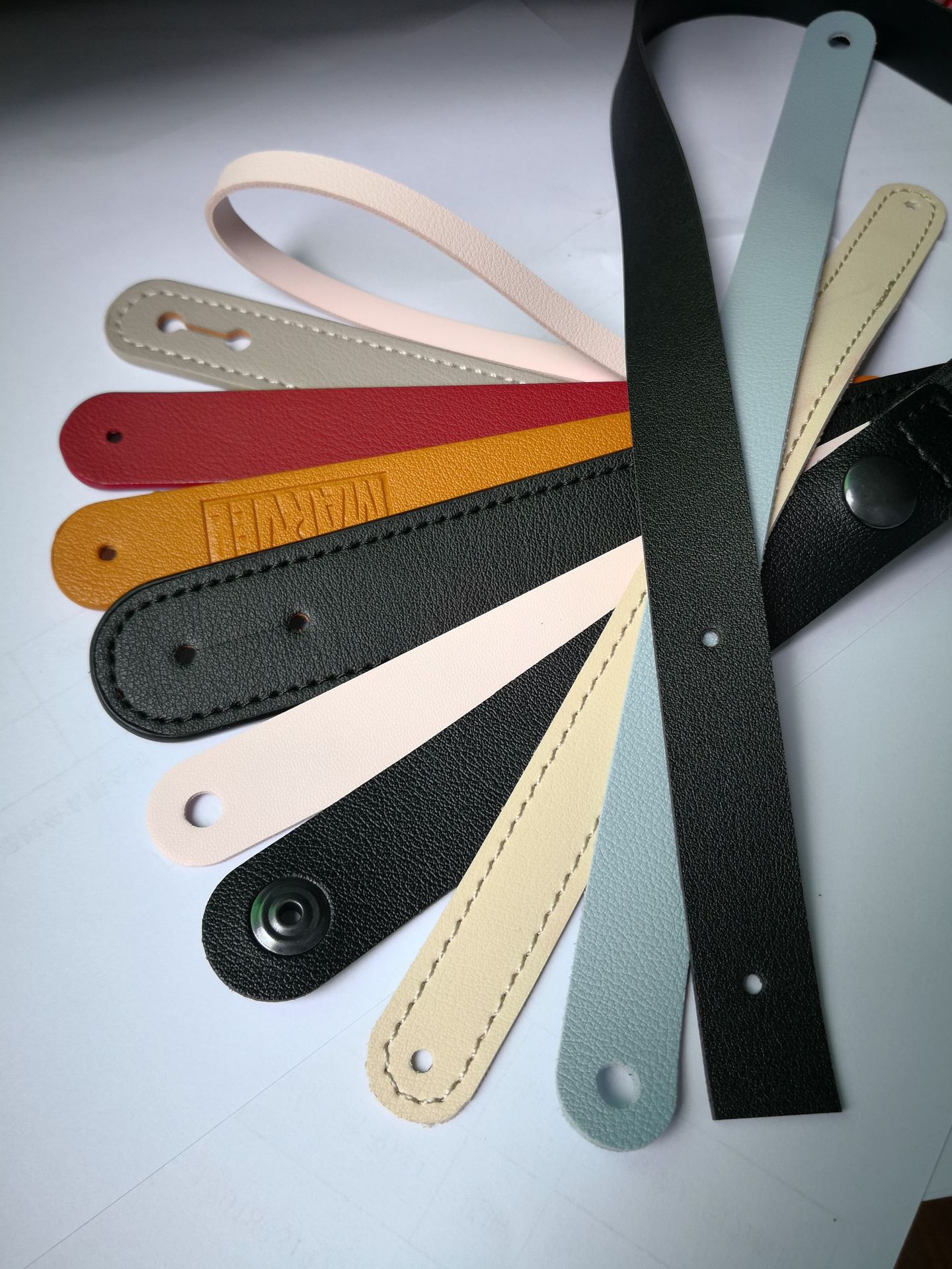 专业厂家批发定制音箱提手带pu/pvc皮革手提带子家用电器提手吊绳