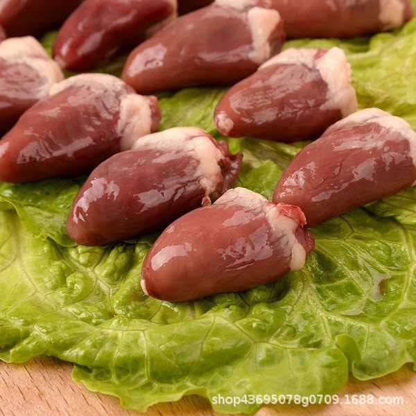 鸭心12kg冷冻鸭心六和大鸭心生批发新鲜冷冻卤水食材