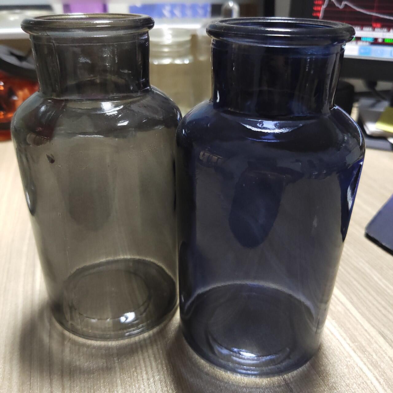 玻璃试剂瓶 工艺品 喷涂工艺玻璃 插花玻璃瓶 玻璃装饰品 储物瓶