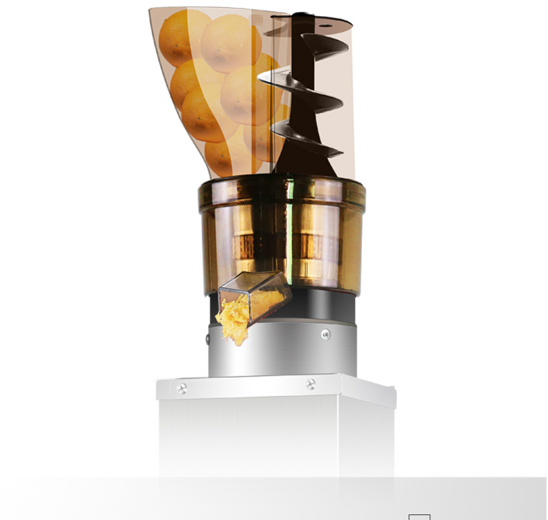 u蓝莓螺旋榨汁机 破碎不锈钢加大功率蔬菜百香果沙棘果压榨机