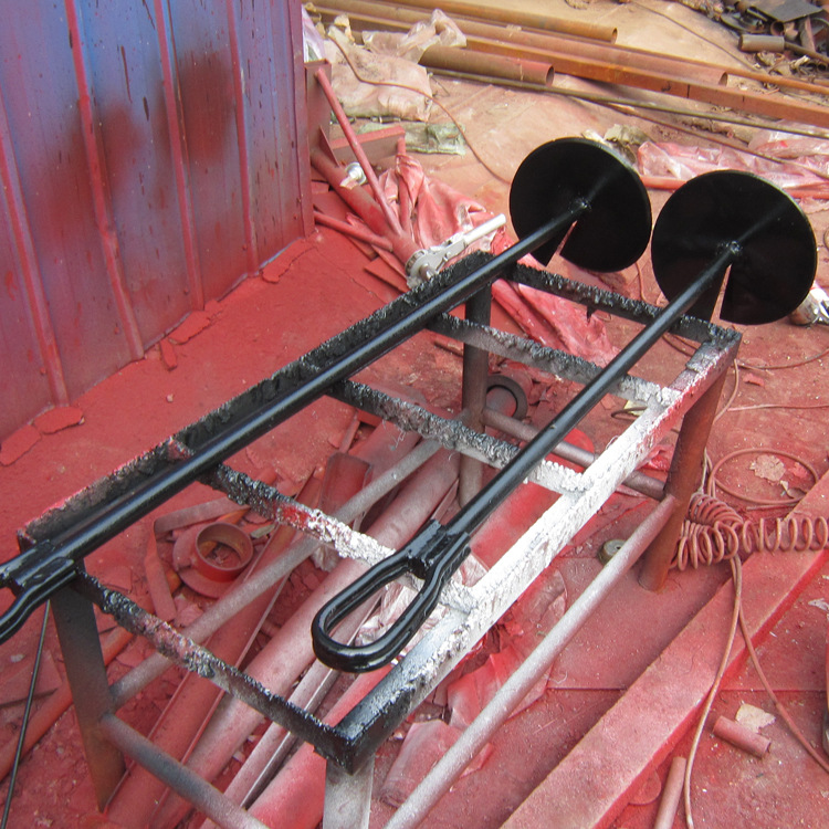 降价出售船型地锚钻 临时拉线锚地桩 临时扳线地钻 固定地桩钻