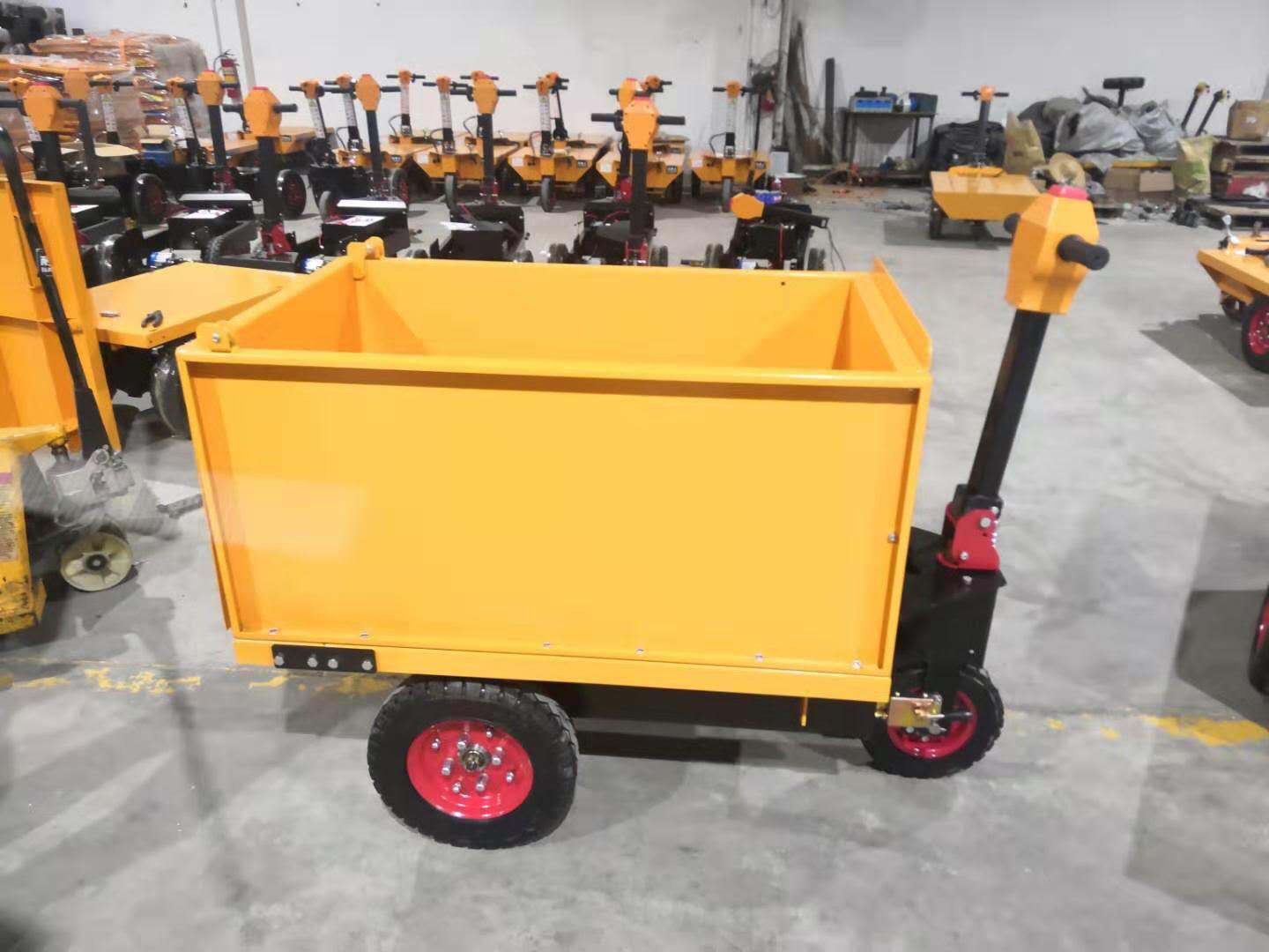 耐博士电动搬运车 电动托盘搬运车电动三轮自动托盘斗车拖车