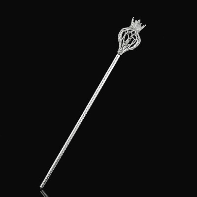 花纹金属螺旋管权杖颁奖礼品幸运五叶手杖cosplay动漫创意魔法棒