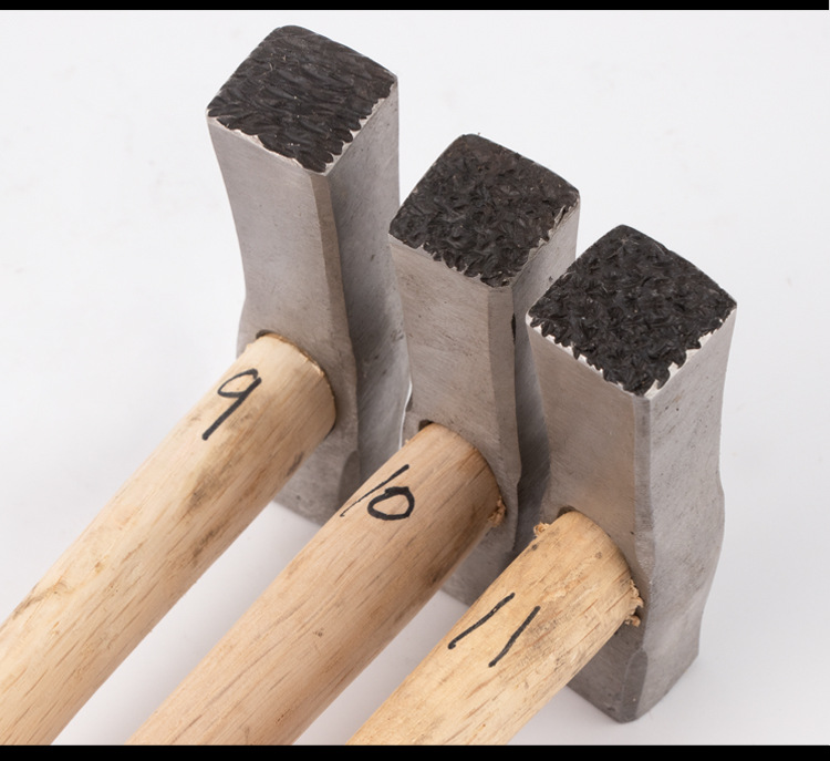 纹理锤 金工锤 铁锤 锤头 錾锤 金银首饰加工工具 打金工具