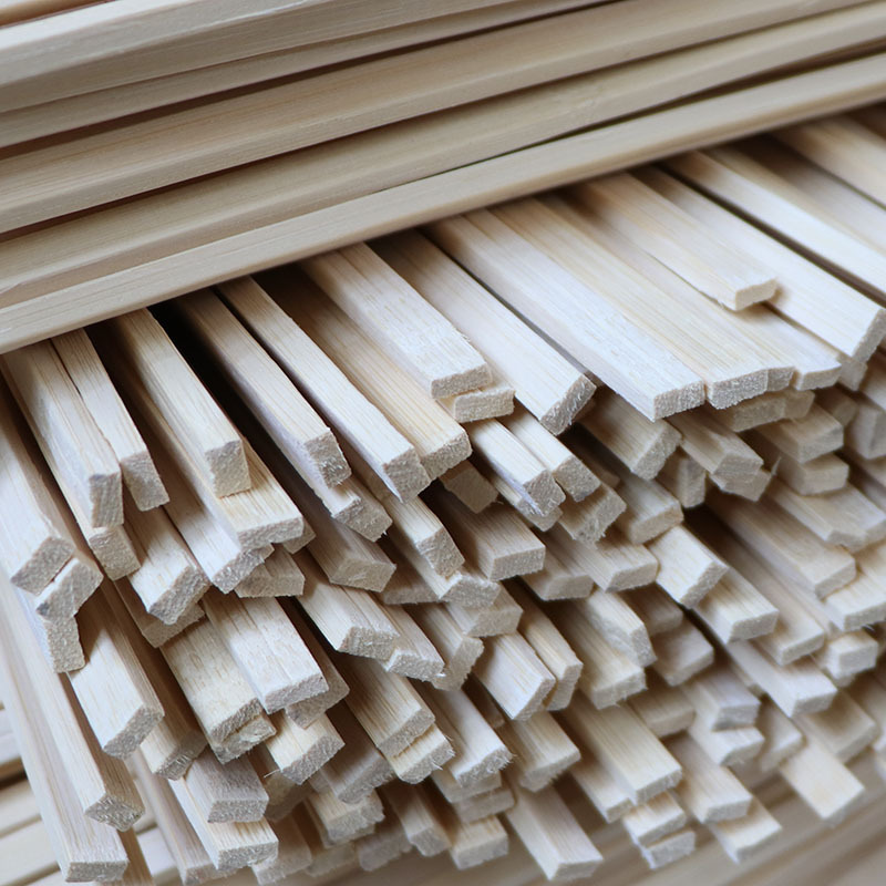 厂家批发毛竹方丝料 鸟笼方丝 竹工艺礼品原料 各种规格定制