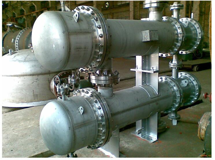 管式冷热交换器不锈钢列管式换热器冷凝器德伦斯工厂