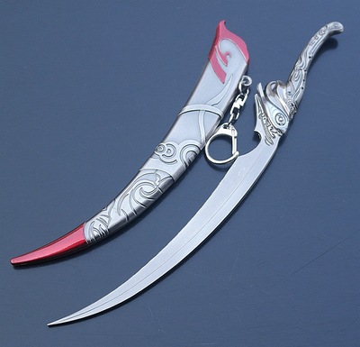 动漫赐福周边武器花城厄命刀谢怜芳心剑带鞘合金兵器钥匙扣未开刃