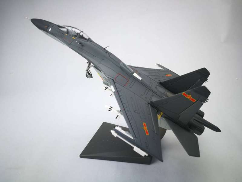 172收藏歼11b飞机模型摆件合金静态仿真军事模型航模歼十一