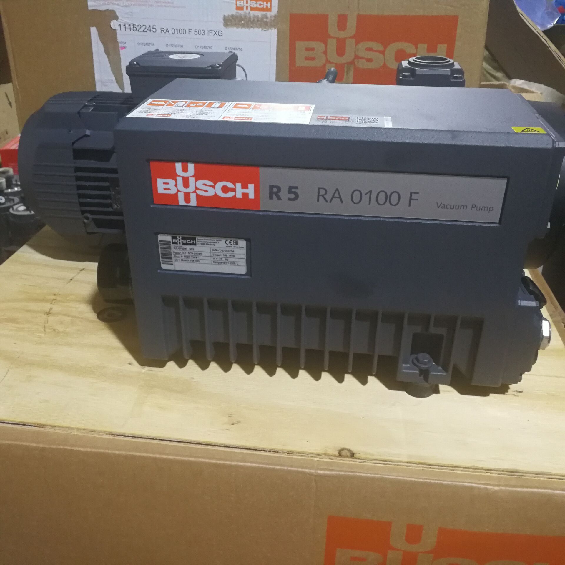 德国原装进口busch真空泵rao302drao100f普旭真空泵
