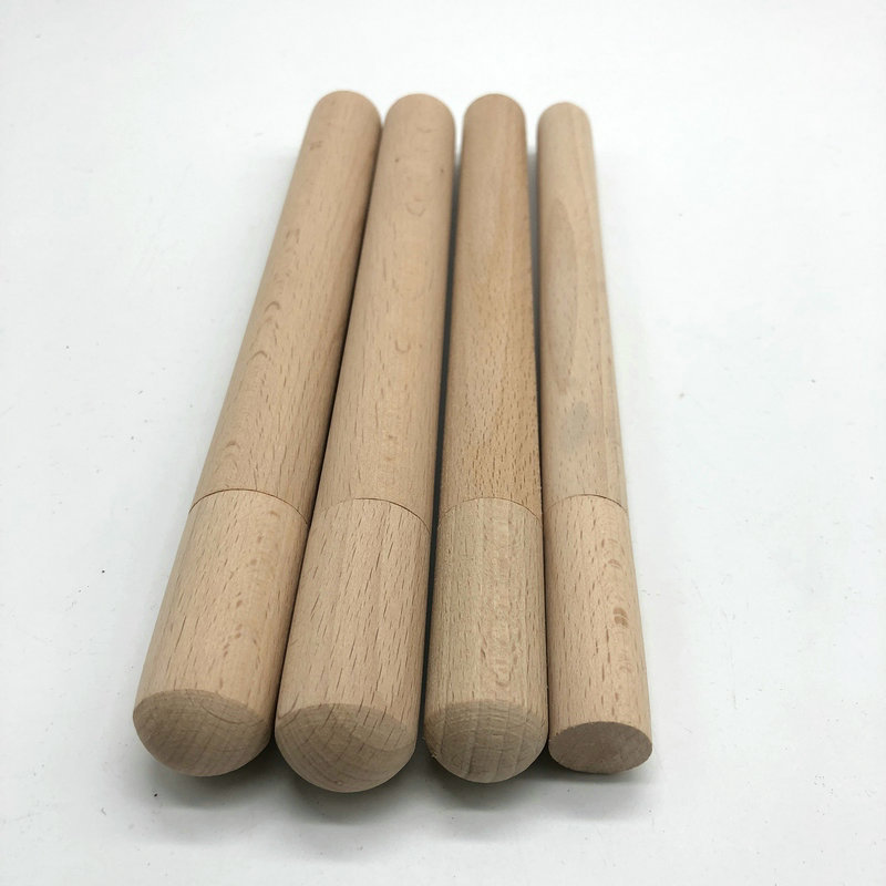 榉木吸管筒 木质吸管筒 订制各种尺寸吸管筒木制置物筒
