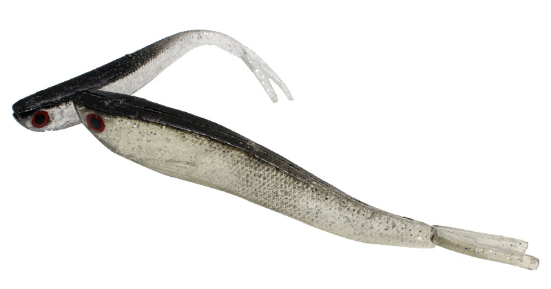 大款 中款红眼软鱼小灰鱼 125/100/75mm 仿真鱼饵假饵路亚饵 软鱼