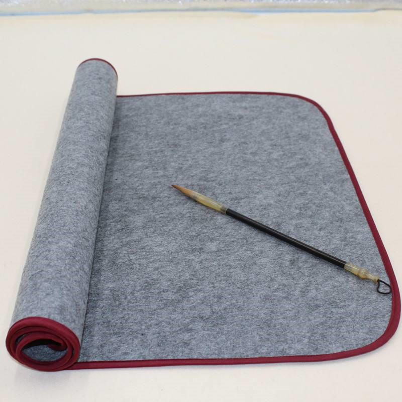 书画毡初学者学生练字专用毛毡垫大号加厚毛笔字书法练习羊毛毡布