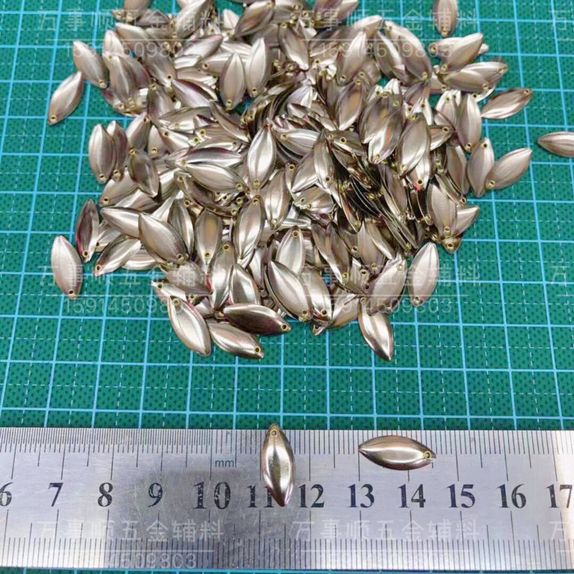 7x15不伤线瓜子路亚瓜子仁不伤线亮片路亚亮片白条餐条瓜子亮片