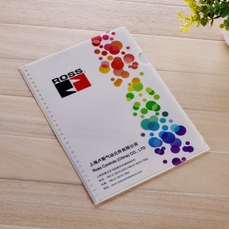 pp材质透明文件夹 文件分类可彩色印刷可定做