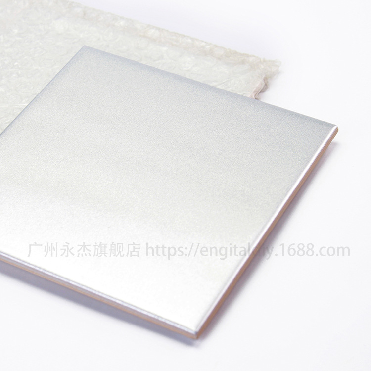 Thermal Transfer Printing Porcelain Factory Direct Sales Ceramic Ceramic Tile Coating Products 15 * 15cm Silver Porcelain