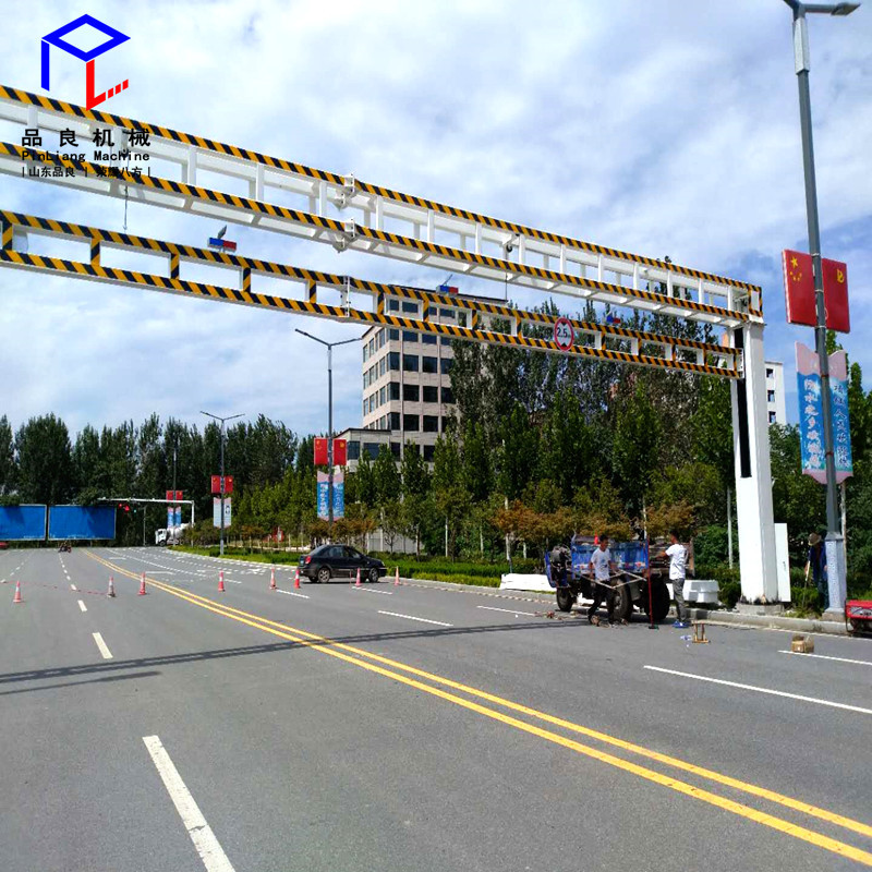 非标定制桥梁涵洞铁路治超站智能升降限高门架手动电动液压限高架