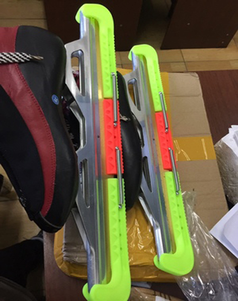 mogema速滑冰刀三节刀套 短道速滑刀套 大道速滑刀套