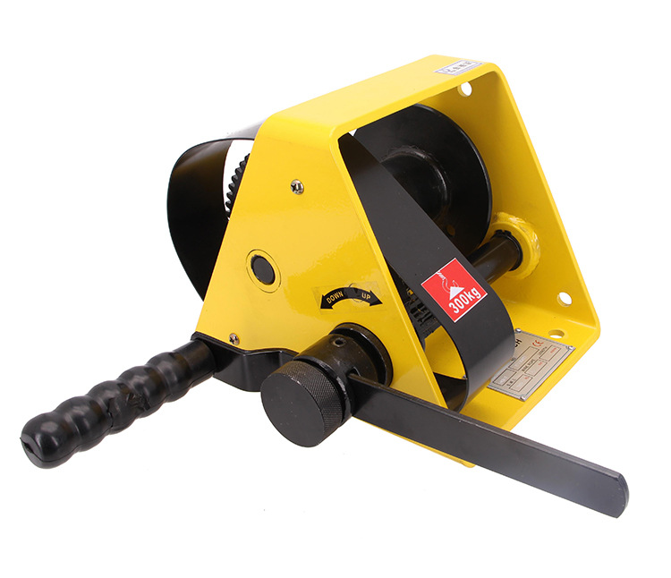 重型手摇绞盘侧摇 上摇自锁式手摇绞盘牵引机重型手动卷扬小吊机
