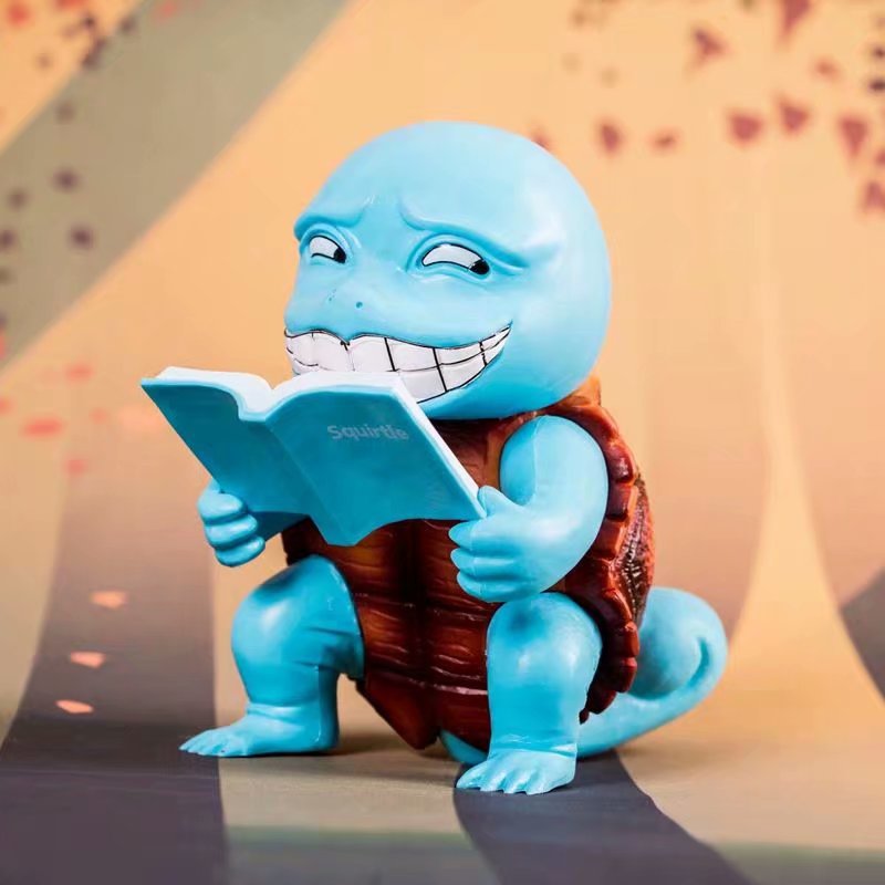 宠物小精灵 gk 猥琐表情 妙娃种子杰尼龟 小火龙 耿鬼盒装