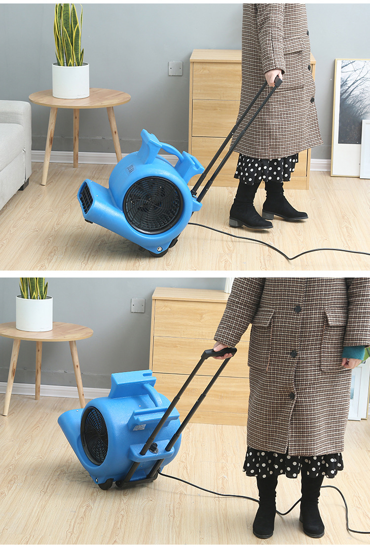 洁霸bf535移动地毯地面吹干机酒店商场三速强力吹地机1000w