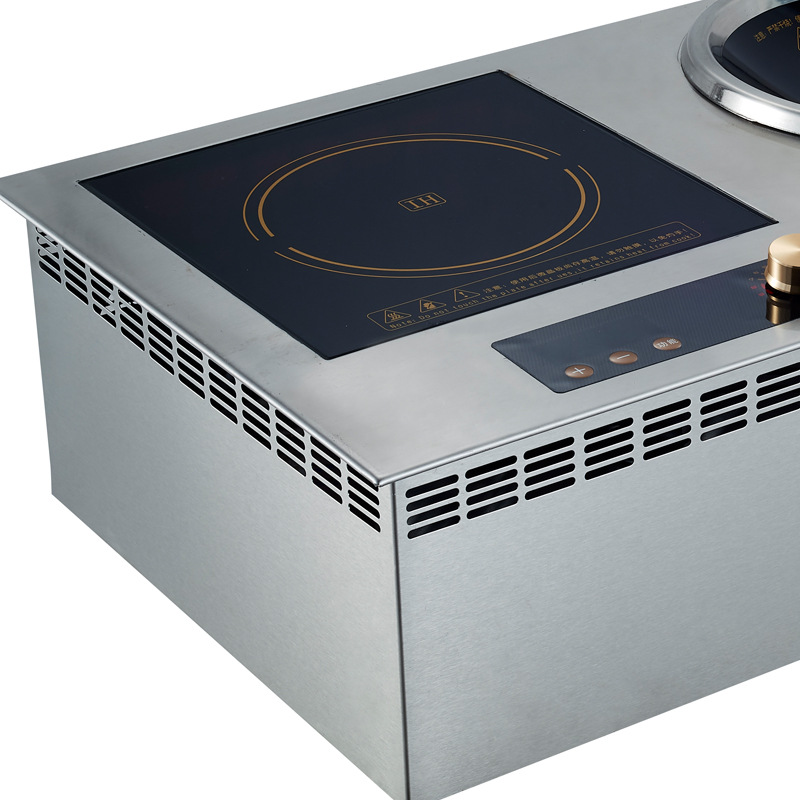 鼎龙鼎大师嵌入台式平凹组合电磁炉合金旋钮开关9档360度火力调节