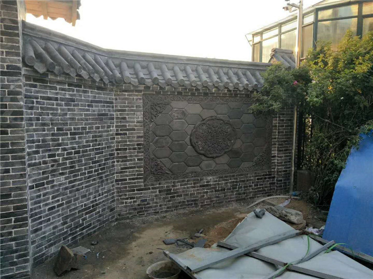 蓝宝石仿古小青砖室内外墙古建面砖青瓦青砖片回纹形条砖青砖贴片