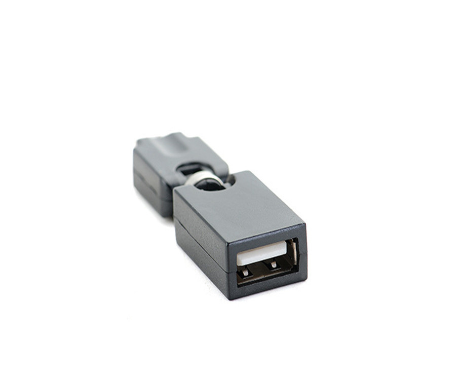 安卓micro5p公转usb母otg 360度旋转手机平板u盘鼠标键盘转接头