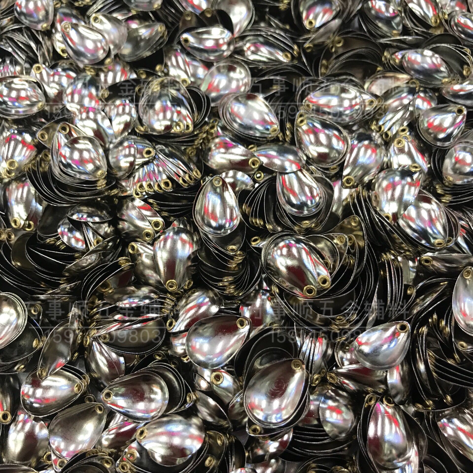 马眼亮片防刮线瓜子仁 路亚亮片不伤线小瓜子 路亚饵亮片马口白条