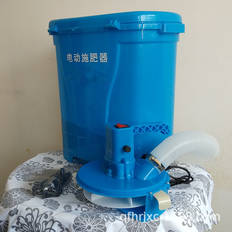 新款多功能款电动施肥器 高效率手摇撒肥器 加厚筒身施肥器