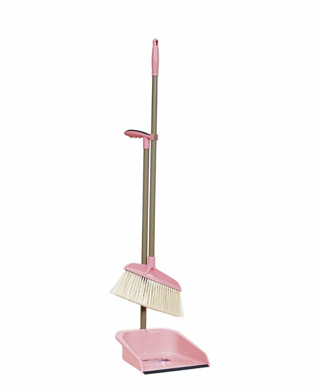 飒奇新款套扫扫把簸箕套装透明大斗扫把头螺纹寜扣厚不锈钢杆加粗