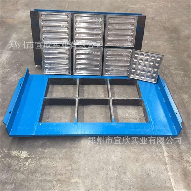大中小型盲道砖机模具定做彩色路面砖机异型盲点盲道砖模具
