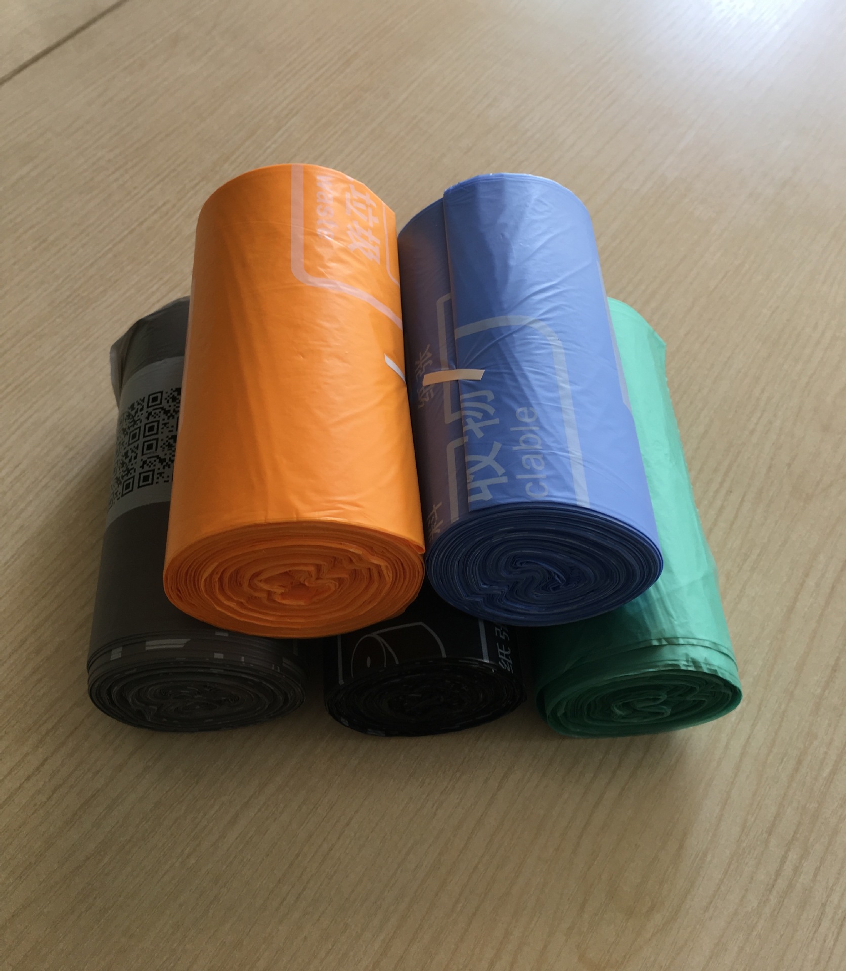 分类垃圾袋, 塑料袋,环保袋,降解塑料袋