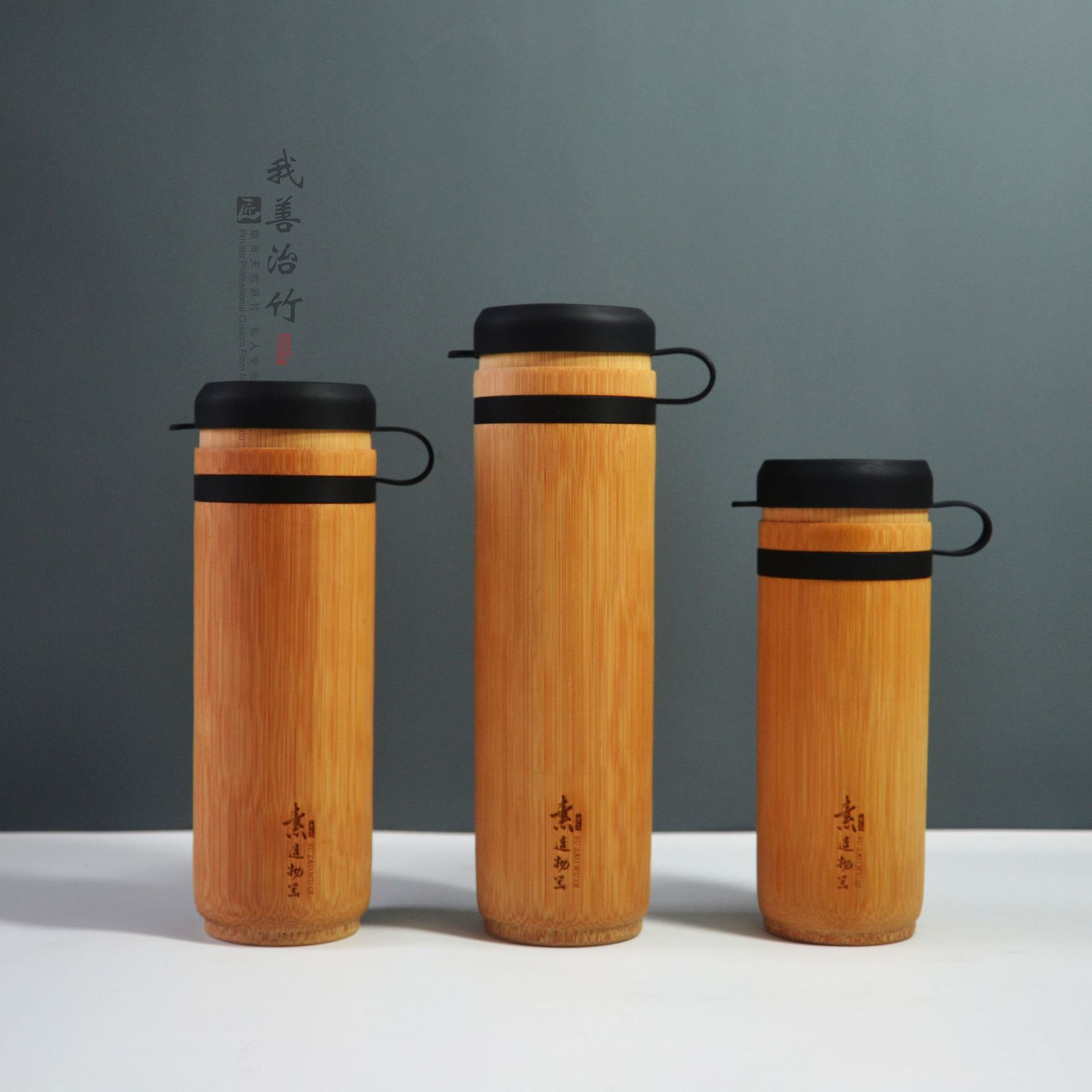 厂家直供竹杯竹水杯竹茶杯运动竹杯车载竹子杯纯天然外贸出口定制