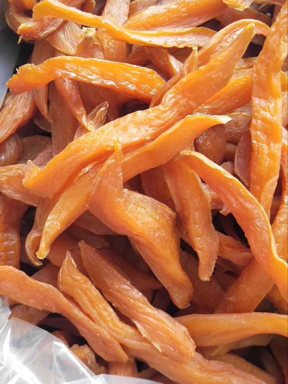 精品倒蒸地瓜干红薯干500g香甜软糯番薯干休闲零食连城地瓜