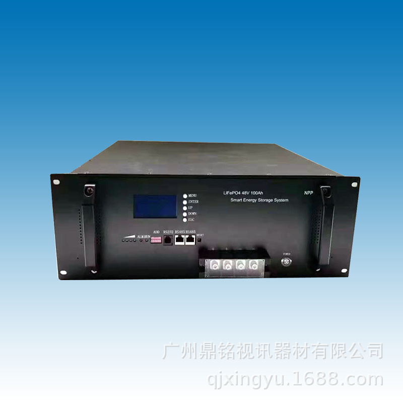5g基站rs485磷酸铁锂电池ups备用电源48v50ah定制磷酸铁锂电池