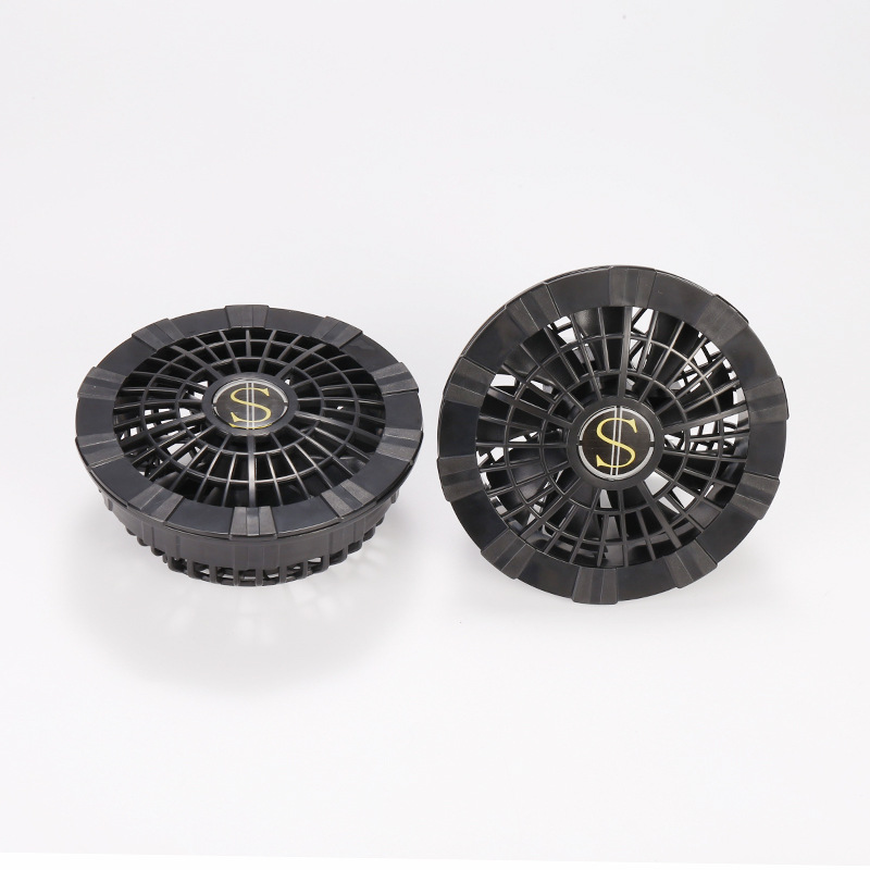 日本pse认证空调服风扇制冷降温螺纹风扇衣服上的风扇配件