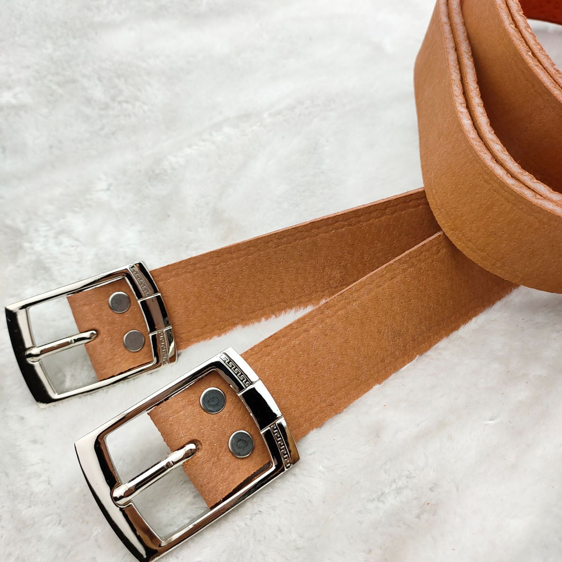 新款男士猪皮腰带加长皮腰带休闲百搭裤腰带现货皮带厂家跑地摊19