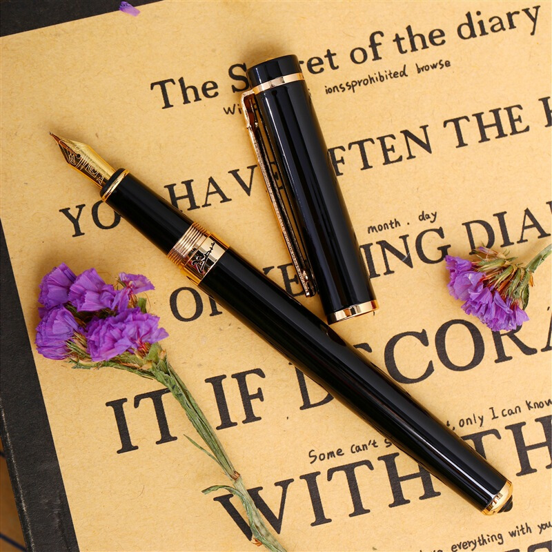 毕加索 908钢笔世纪先锋墨水笔商务办公学生书法练字笔礼盒可刻字