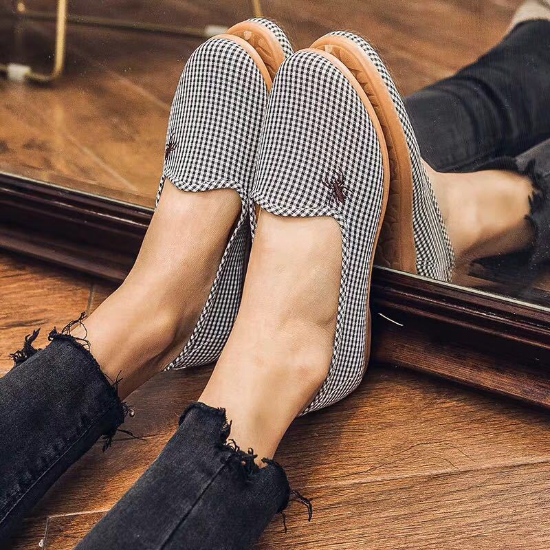 23 Spring and Autumn New Old Beijing Cloth Shoes Women Support Sample Customization Pumps All-Match Non-Slip Soft Bottom Comfortable Tendon Bottom