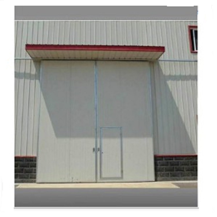 吊轮滑轨推拉大门配件彩钢复合板吊轨门工业厂房平移大门轨道滑轮