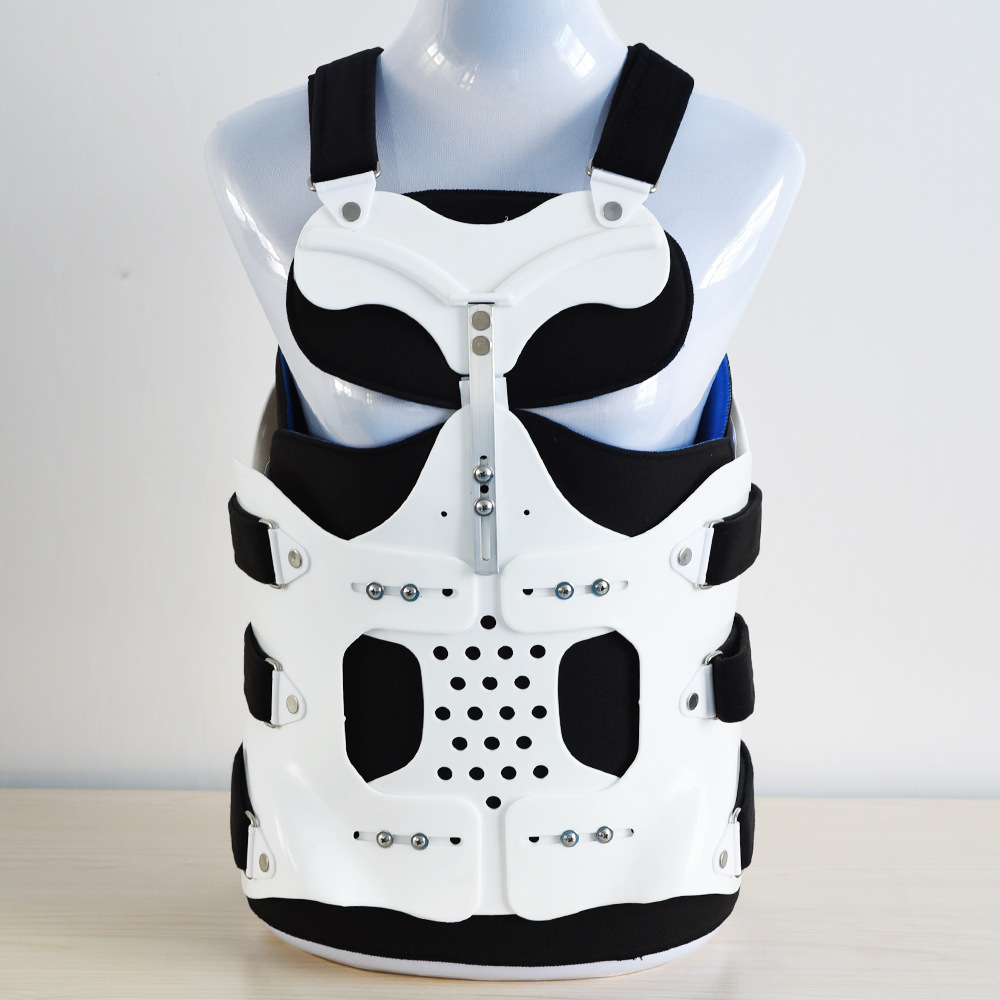 港盛 厂家定制可调节胸腰椎矫形器 腰椎骨折术后固定康复器