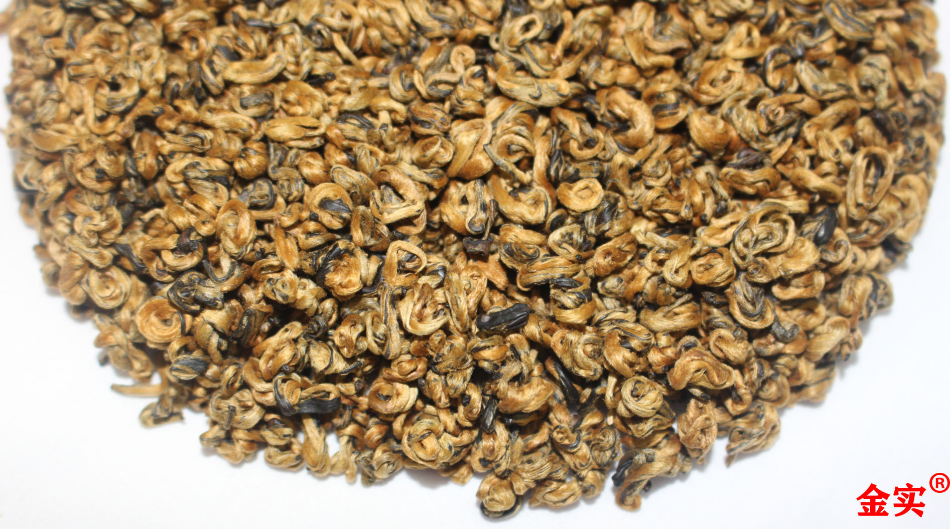 20年滇红云南凤庆红茶【大金螺】纯芽红茶金丝螺散装批发