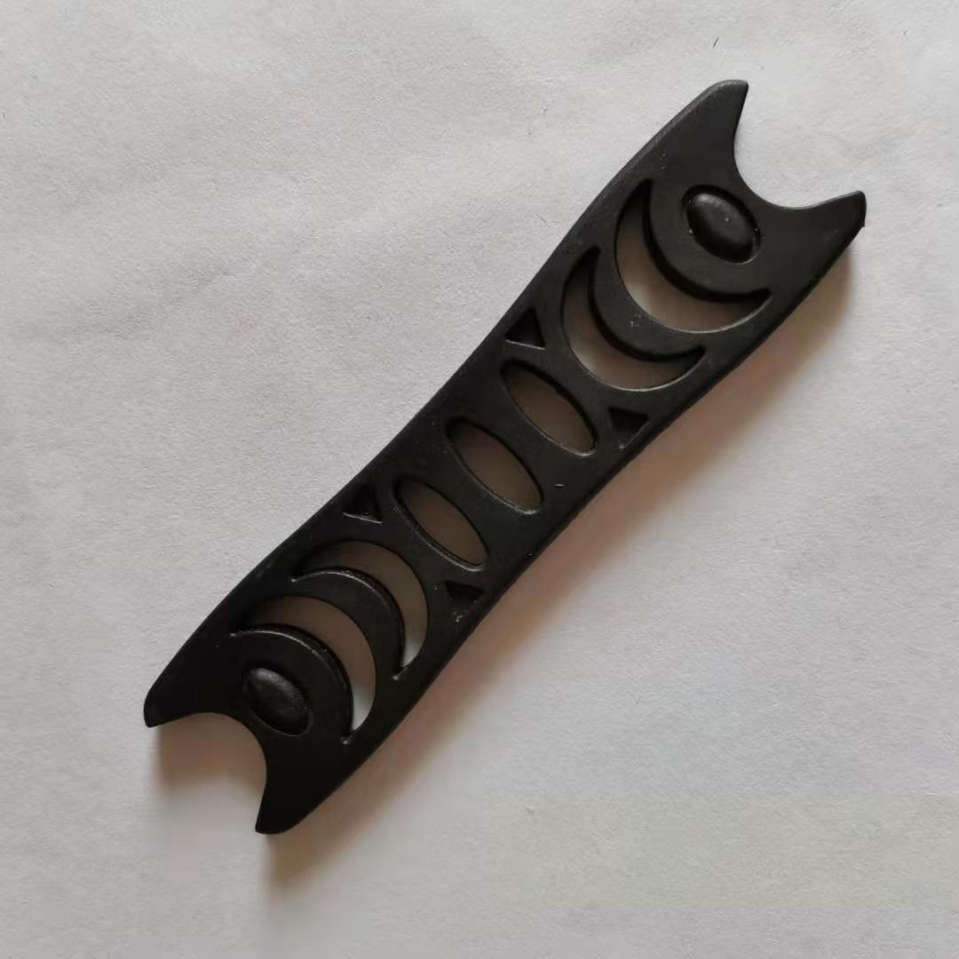 厂家直销 塑料手把 pvc手柄 可穿织带手提 品质优把手 箱包配件