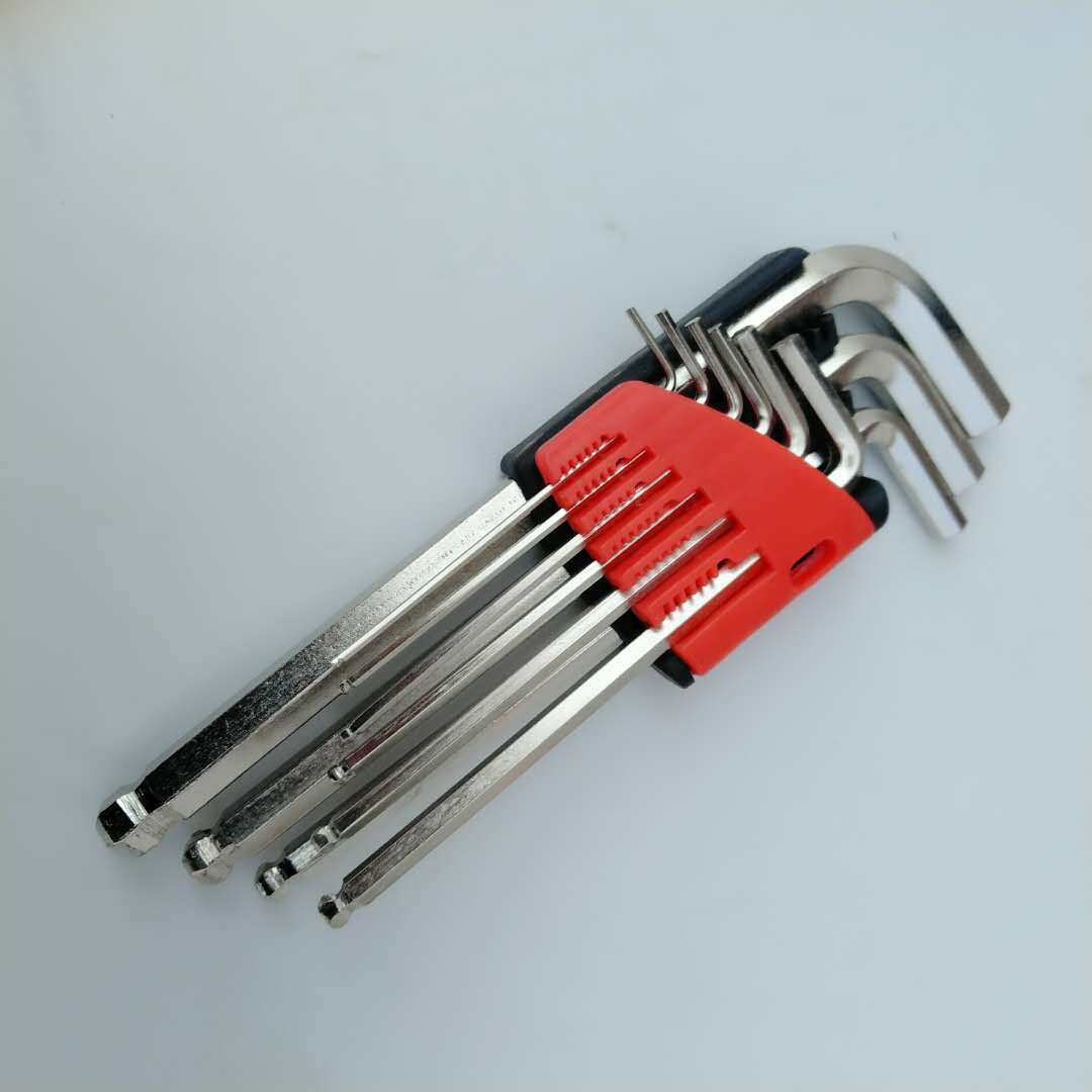 【供应】内六角扳手套装 s2铬钒钢公制球头内六方l型六角扳手