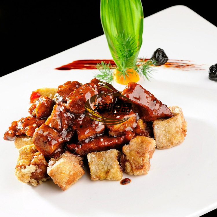 雪花牛仔粒 黑椒牛仔粒调味西餐牛肉粒 餐厅酒楼酒店冰室250g/袋