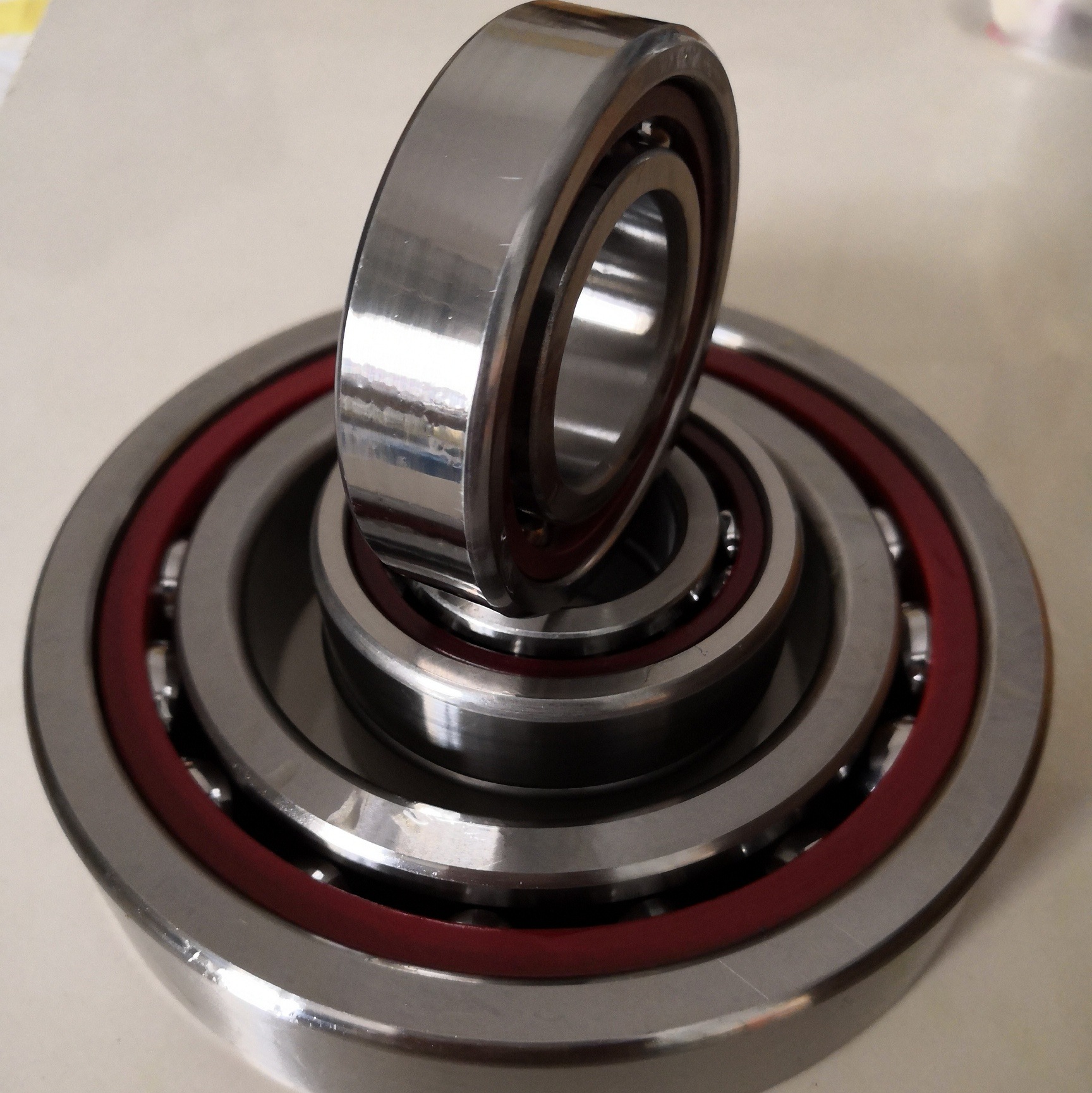 厂家销售非标双列角接触球导轨轴承lfr5204-16uv型槽滚轮非标轴承