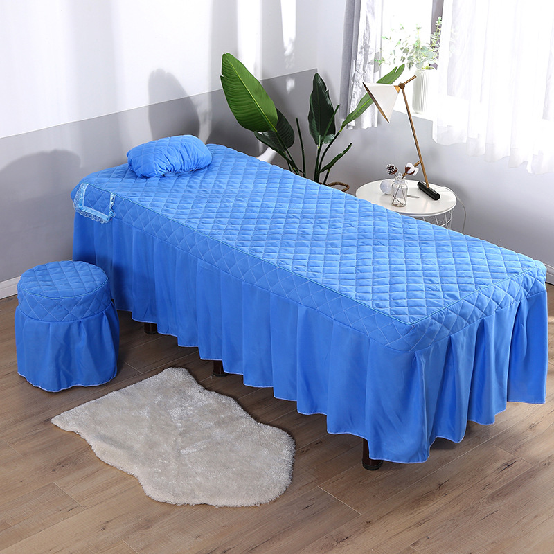 美容院床罩单件按摩理疗足浴洗头床床罩单独床罩简约纯色床套特价