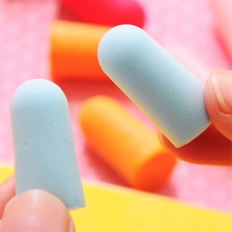 防止打鼾睡觉耳塞记忆棉 强效消音学习海绵塞聚氨酯惰性海绵发泡